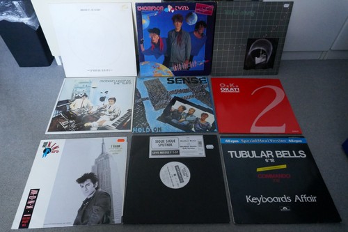 Schallplatten konvolut synthie - schallplatten,