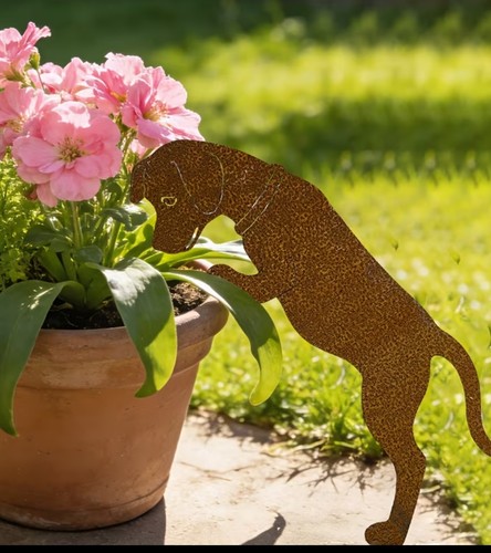 Hund figur garten dekoration - figur,