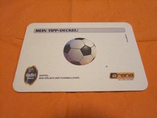 Bierdeckel , Gaffel Kölsch ,  Rückrunde Bundesliga 2007