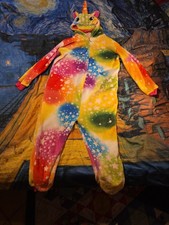 Kostüm Einhorn Gr S 36 Fasching Karneval Bunt,nicht getragen.