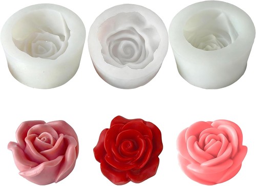 Rosen kerzenform set stück - rosen,