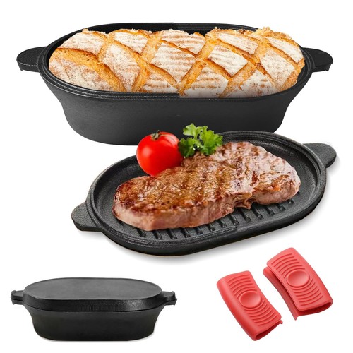 Gusseisen topf brotbacken - topf,