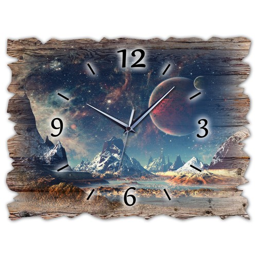 Holz wanduhr leise - leise, lautlos