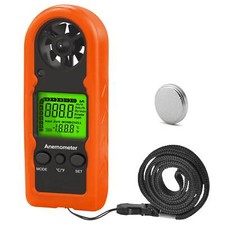 Digitaler Anemometer Mini-LCD-Windgeschwindigkeitsmesser Geschwindigkeitsmesser