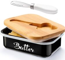 Butter Dish aus Edelstahl