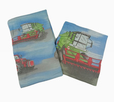 Bettwäsche Set Bauernhof Traktor Jungen 80x80, 135x200cm. Flanell
