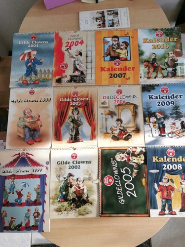 Gilde clowns kalender 1999 bis - gilde,