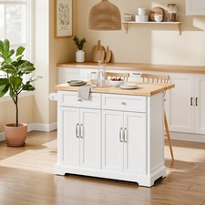 SoBuy Kücheninsel auf Rollen