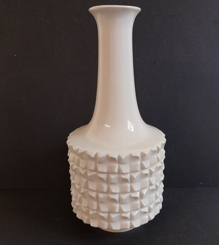 Meissen weiße vase - meissen,