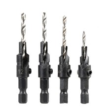 4pcs bits Hex Shank Taper