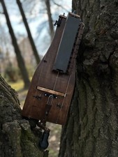 Drehleier - 3-saitig - Ukrainische Lira Drehleier Musikinstrument Leier