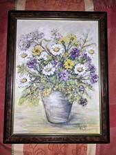 Öl Gemälde 1986, Signiert