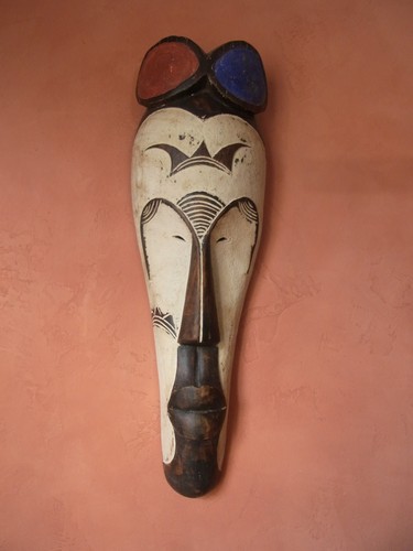 Afrikanische maske ngil - afrikanische,