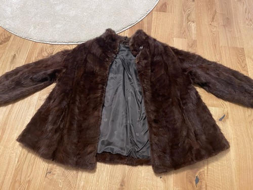 Nerzjacke braun kurz größe - nerzjacke,