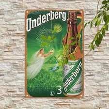 Blechschild Underberg Kräuterlikör Vintage Retro Metallschild TE3721