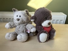 Nici Schneekatze Bär Herz