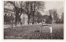 Pankow Berlin Foto AK Reichsbank Breite Strasse Skulptur 1930 J. Goldiner