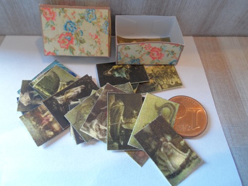 Nostalgische bilder karton - im,