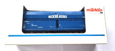 Märklin 84623 Selbstentladewagen Neckarwerke blau DB NEM KK Neuwertig mit OVP