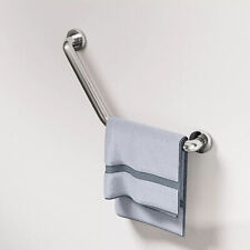 Badewannengriff 32mm Edelstahl Haltegriff Wandgriff Bad Winkel Chrom Greifhilfe