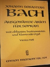 J.S. Bach AUSGEWAHLTE ARIEN