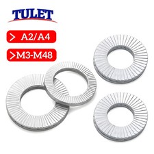 Sicherungsscheiben Keilsicherungsscheiben M3 - M48 Edelstahl A2 A4 VA Sicherung