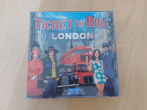Ticket ride london - ticket,
