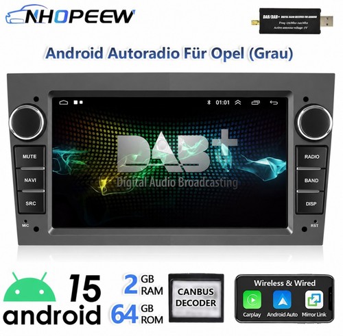 Dab android15 64gb - dab+, 2+64gb