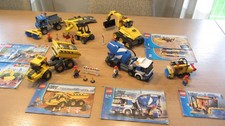 Reduziert !! Lego City  Baustelle 5 Baufahrzeuge mit OBA, hervorragender Zustand
