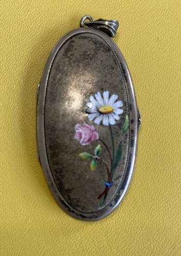 Jugendstil medaillon anhänger - medaillon,