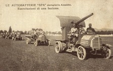 WW1 WWI - SPA Cars, Ansaldo