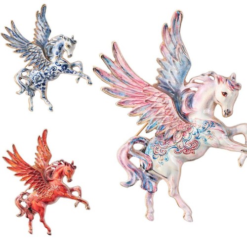 Beautiful flying horse - beautiful,