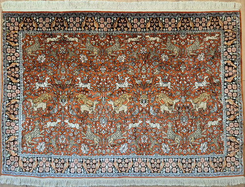 Kashmir ghom teppich - kashmir,