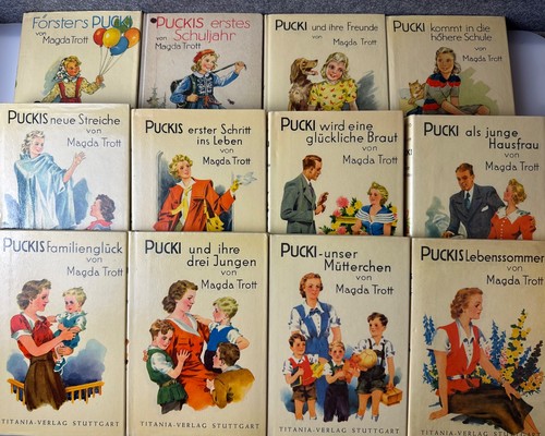 12x buch pucki - 12x, magda