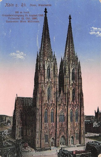 Köln dom - ak,