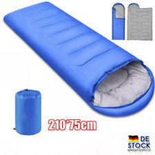 Schlafsack Camping Outdoor Deckenschlafsack Ultraleich Mumienschlafsack 210*75cm