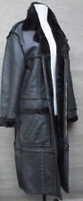 Hugo Boss langer  Damen echter Lammfellmantel  Gr XXL  in schwarz /wie gewachsen