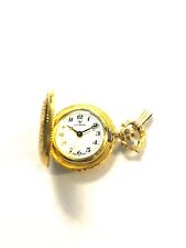 Umhängeuhr, Catorex, Swiss Made, Handaufzug, vergoldet, gravierbar!