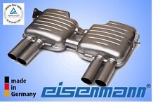 *EISENMANN BMW E92 E93 M3 4x83 mm DAS ORIGINAL ! Edelstahl Endschalldämpfer