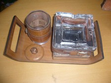 Rauchergarnitur 4-tlg. Leder