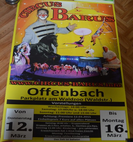 Circus barus plakat - barus, von