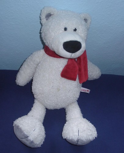 Nici eisbär teddy bär weiß - eisbär,