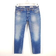 Jacob Cohen Premium Jeans Nick Herren W32 L34 (L32 Gekürzt) Blau Straight PRMJ