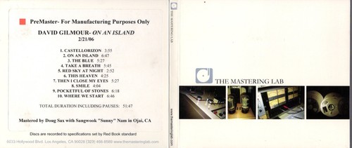 David gilmour rare mastering - david,