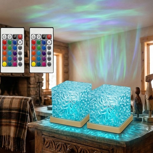 2stück rgb wasserwelle cube - 1-2stück,