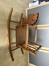 Vintage 50er Jahre Holz Schaukelpferd Holzspielzeug Nostalgie Nürnberg