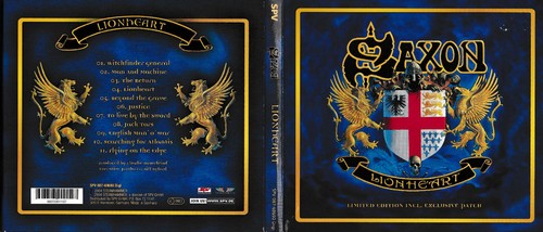 Saxon lionheart limited - cd,