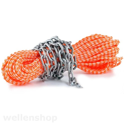 Ankerleine mit ankerkette - ankerkette, 8mm