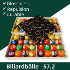 Pool Billard Ball Kugeln Billardbälle Billardkugeln kompletter Satz 57,2mm