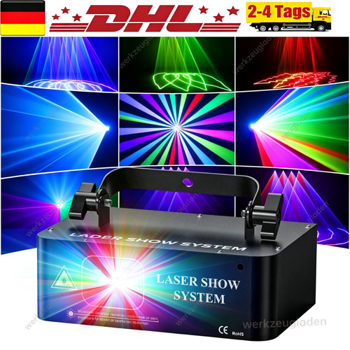 Rgb laser beam projektor - projektor, dj